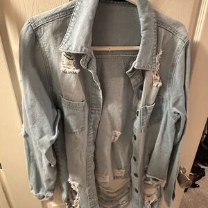 Women’s size Small Jean shirt.